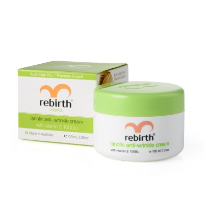 Rebirth Lanolin & Vitamin E Anti-Wrinkle Cream (RB01) 100g